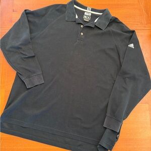 Adidas Men's Dark Polo with Logo